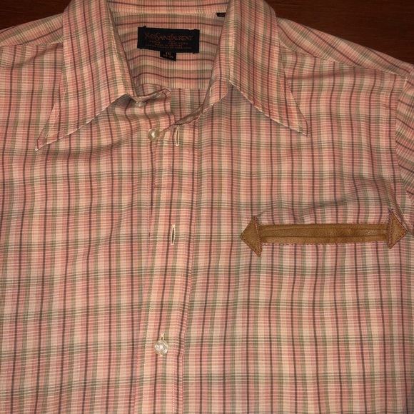 MINT Vintage 80’s Yves Saint Laurent Western Shirt - Picture 9 of 12